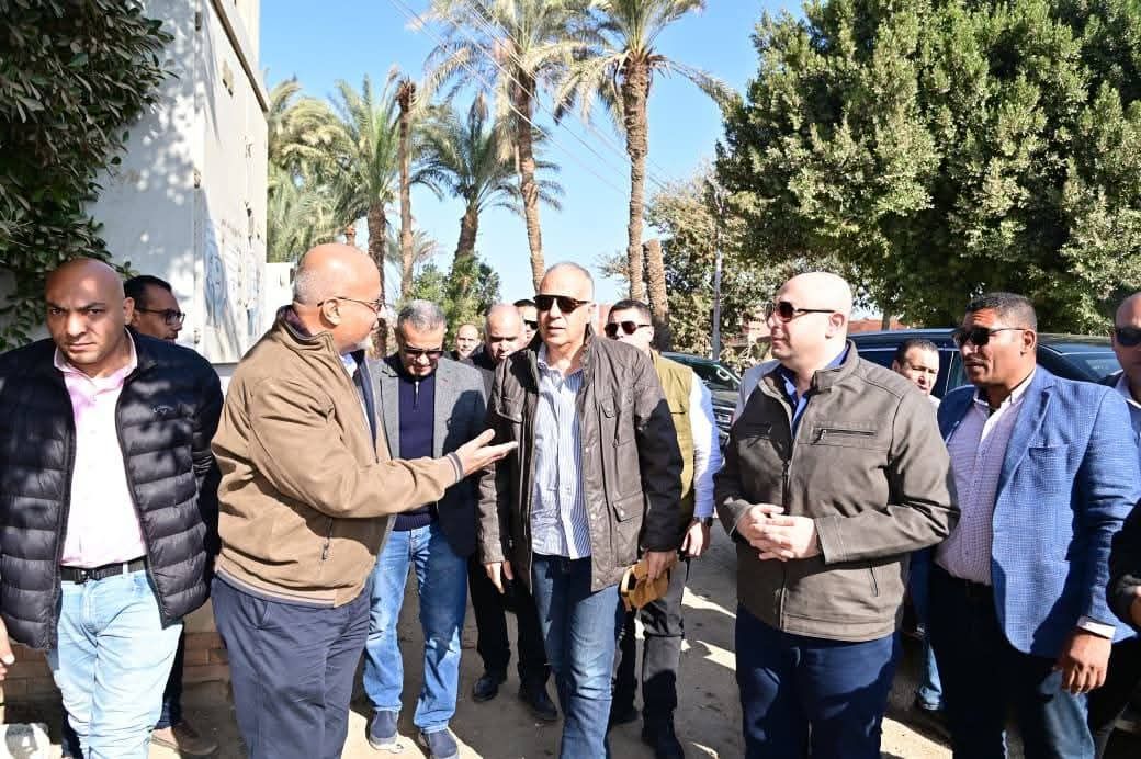 Water Minister inspects Beni Suef's water system with Managing Director Adel Tawfik