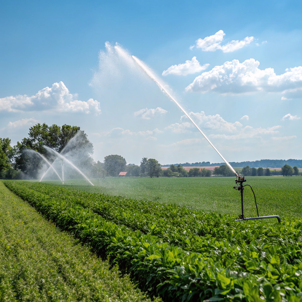 Modern irrigation network development in agricultural zones