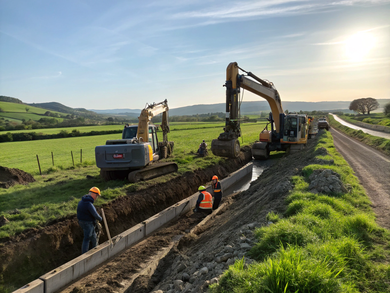 Rehabilitation of the main Sa'ida Valley...