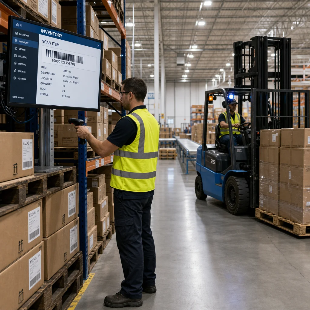 Illustration for Developing warehouse systems a...